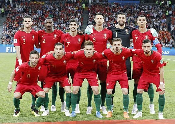 Football: Portugal vs Spain at World Cup