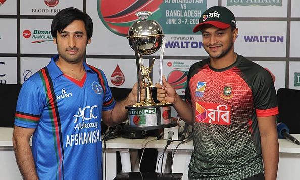 Afghanistan are eighth on the T20I team rankings while Bangladesh are 10th
