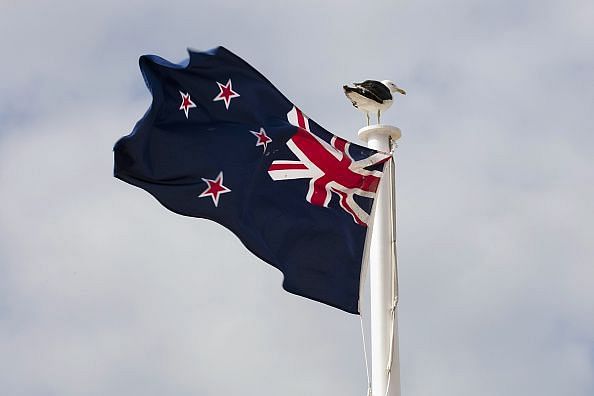 Images Of Existing and Proposed New Zealand Flag Ahead Of Second Flag Referendum