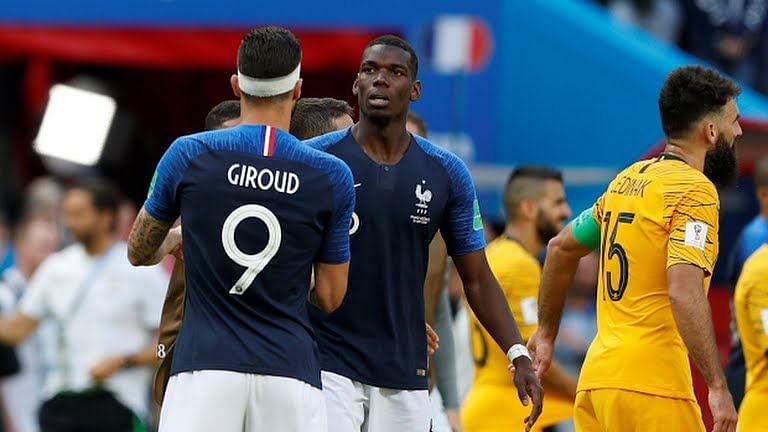 France were made to walk the extra mile by Australia