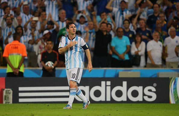 SOCCER : FIFA World Cup 2014 - Group F - Argentina v Bosnia and Herzegovina