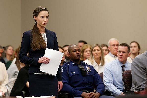 Rachael Denhollander responds to John Engler supporter Dan Kelly