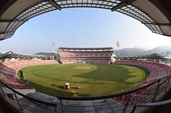Rajiv Gandhi International Stadium all decked up for its first international showdown