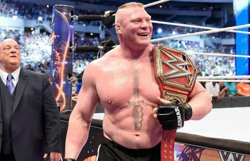 Brock Lesnar will defend his title at SummerSlam