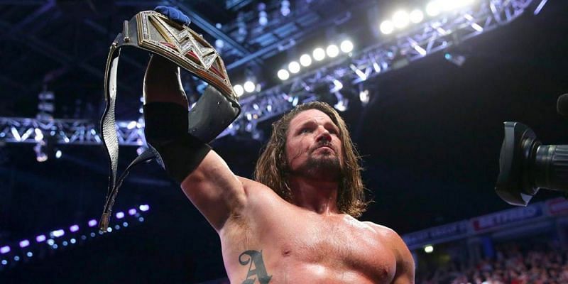 AJ Styles is in his second WWE Championship reign