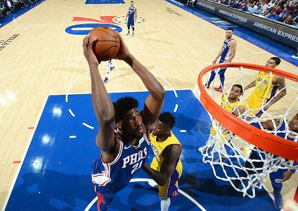 Los Angeles Lakers v Philadelphia 76ers