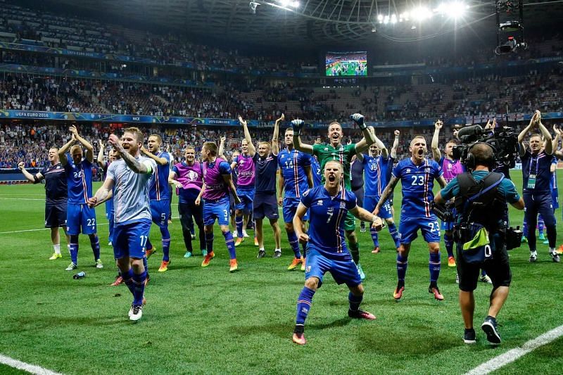 The smallest nation ever to qualify for the World Cup is renowned for their Viking Clap