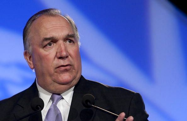 John Engler, president and chief executive officer of the Na