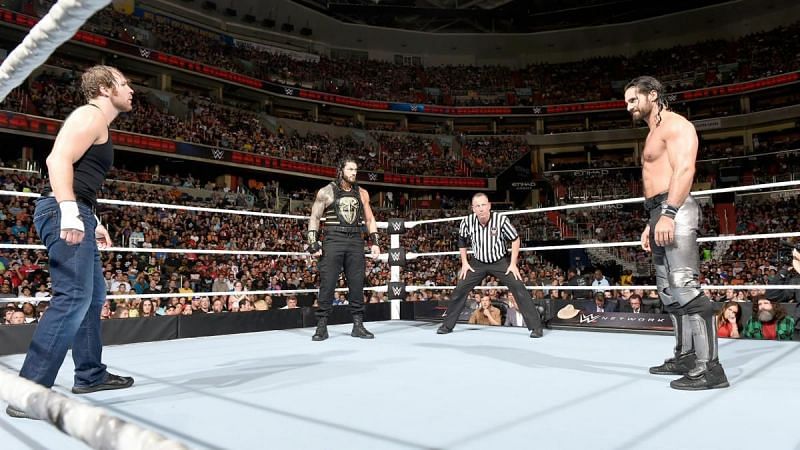 Seth Rollins and Roman Reigns reunited once again for the Live Event in Salt Lake