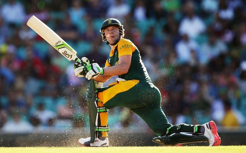 He&acirc;s watching the ball sailing over the deep mid-wicket during an innings in 2015 WC