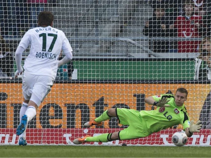 Leno saved five penalties in 2013/14