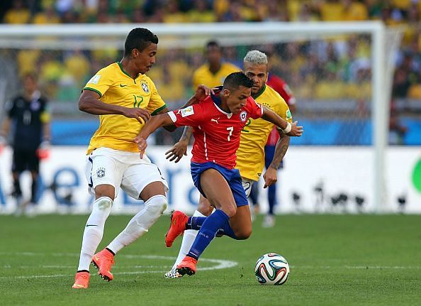 SOCCER : FIFA World Cup 2014 - Round of 16 - Brazil v Chile