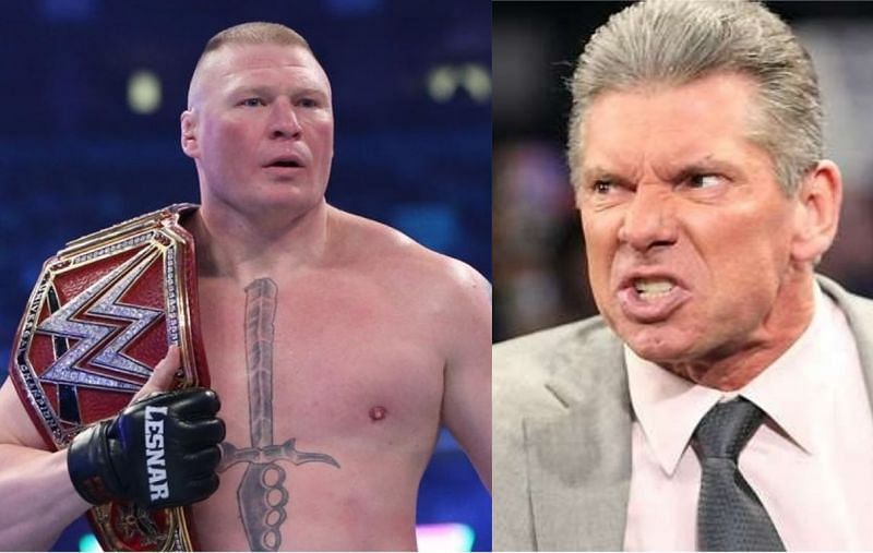 Brock Lesnar and the WWE higher-ups are presently putting forth a storyline that has the two sides feuding over contract negotiations