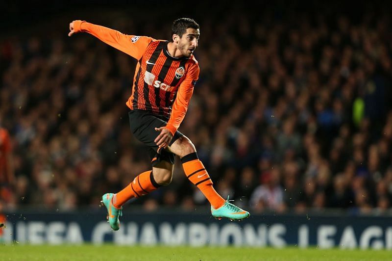 Mkhitaryan holds the record for most goals in a single Ukrainian Premier League season