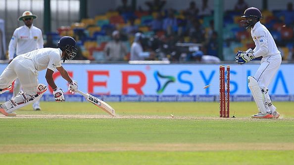 Sri Lanka v India - Cricket 2nd Test-2nd Day