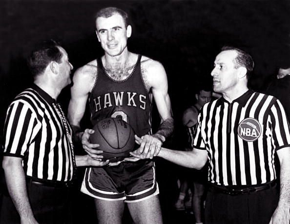 Bob Pettit is the first player to score 50 points in the NBA Finals