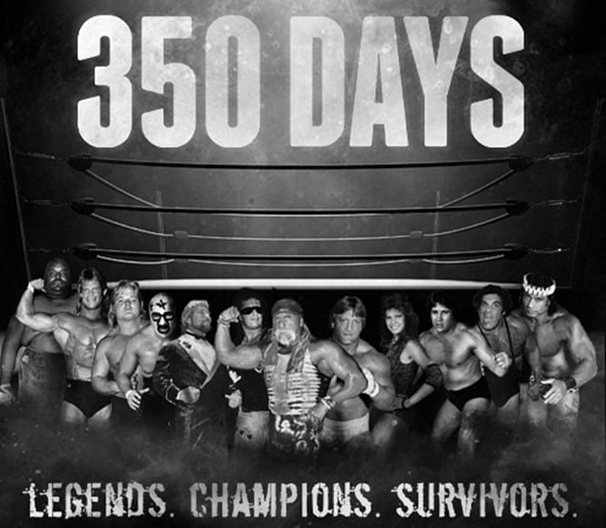 Greg "The Hammer" Valentine & filmmaker Evan Ginzburg on the new film "350 Days"