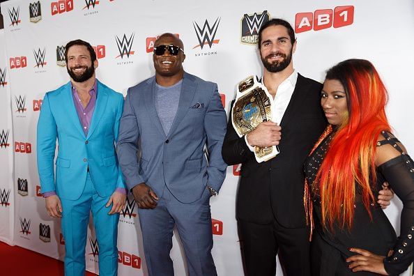 Celebrities Attend WWW Wrestling Show In Paris