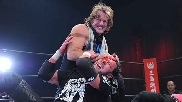 Chris Jericho vs Kenny Omega brought the house down at Wrestle Kingdom