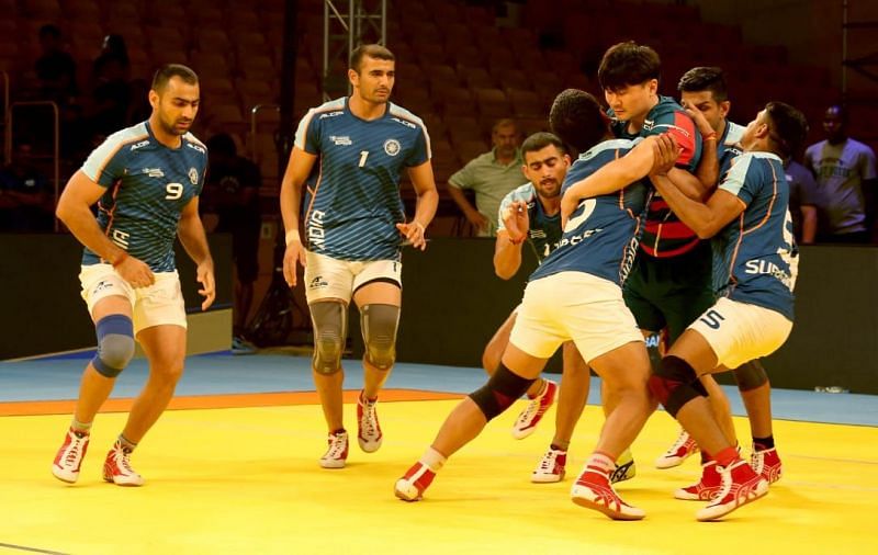 The Indian Kabaddi team