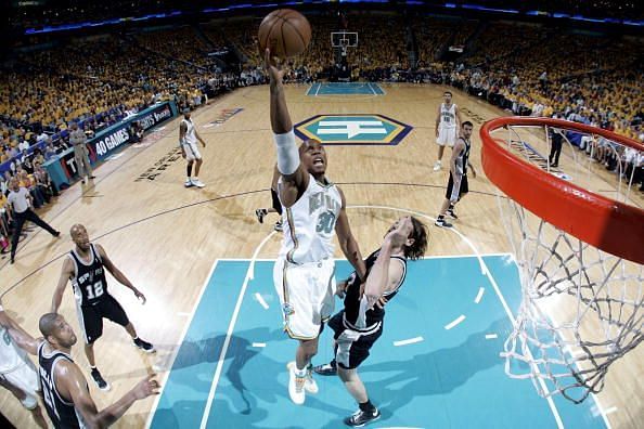 San Antonio Spurs v New Orleans Hornets, Game 1