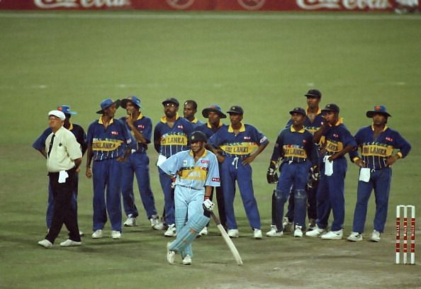 Cricket World Cup 1995-96, India v Sri Lanka at Calcutta (Semi-final)