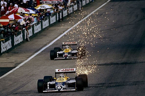 Nelson Piquet, Nigel Mansell, Grand Prix Of Austria