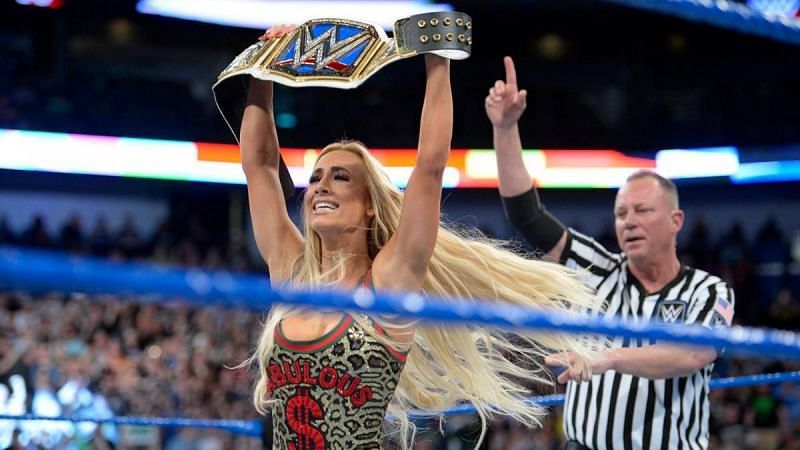 Carmella defended the SD Live Women&#039;s Title on the evening 