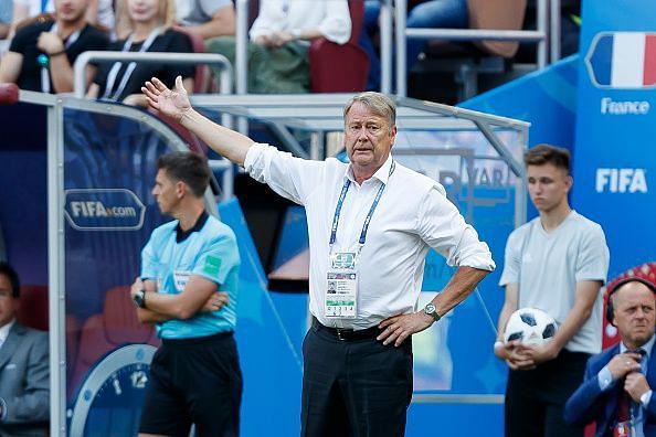 Denmark coach Age Hareide&#039;s tactics have been questioned in recent times