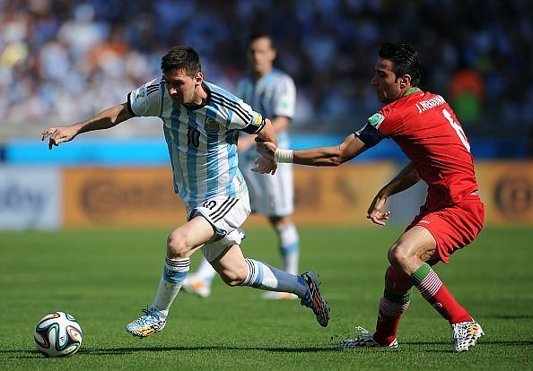 Soccer - FIFA World Cup 2014 Group F - Argentina v Iran