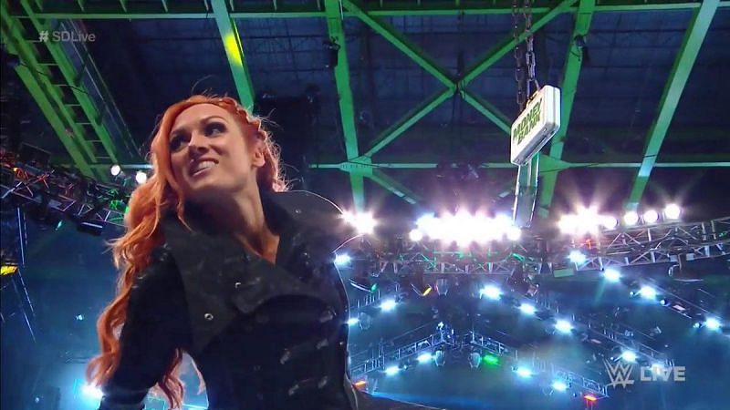 It was nice to see Becky Lynch with her hands raised