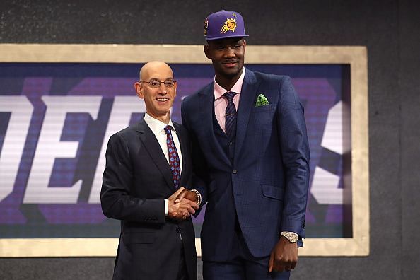 The Phoenix Suns drafted DeAndre Ayton with the first pick in the 2018 NBA Draft