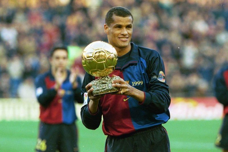 Rivaldo won the Ballon d&#039;Or in 1999 while at Barcelona