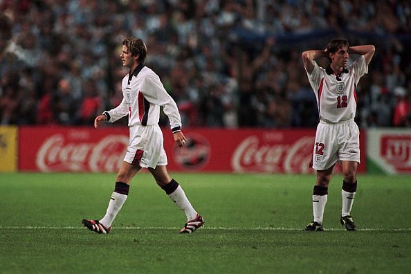 Soccer - World Cup France 98 - Second Round - Argentina v England