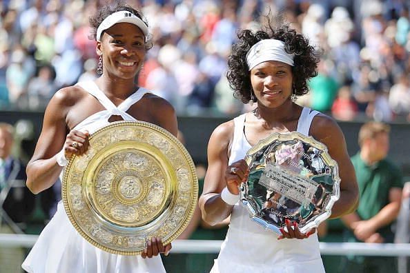 USA Venus Williams and USA Serena Williams, 2008 Wimbledon Championships