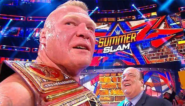 Brock Lesnar has a long and successful history at SummerSlam 