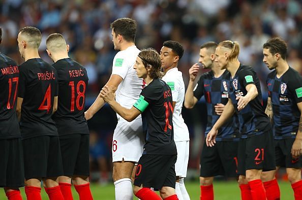 Croatia v England - FIFA World Cup 2018 - Semi Final - Luzhniki Stadium