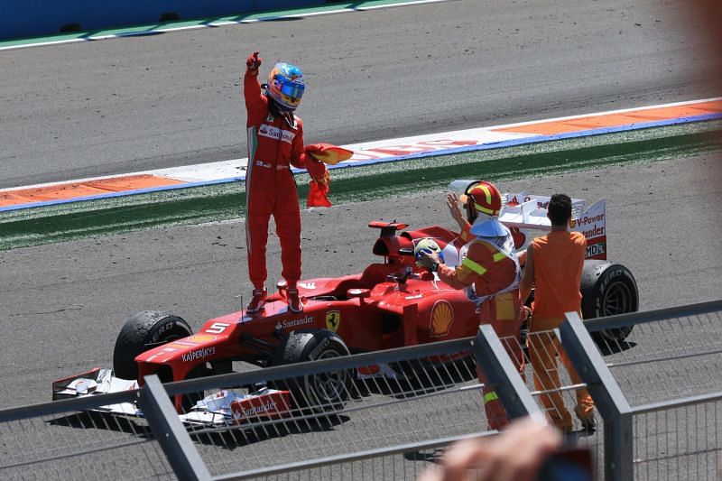 Alonso famously won at home in 2012