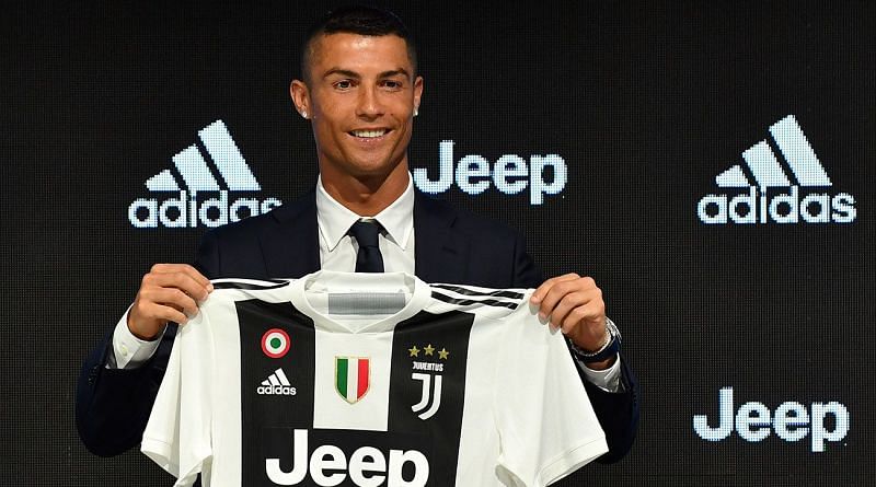 Ronaldo signs for Juventus.