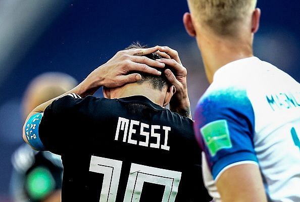 2018 FIFA World Cup group stage: Argentina 1 - 1 Iceland