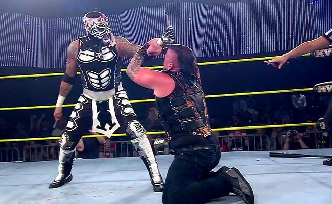 Pentagon Jr. vs Sami Callihan (image courtesy of uproxx.com)