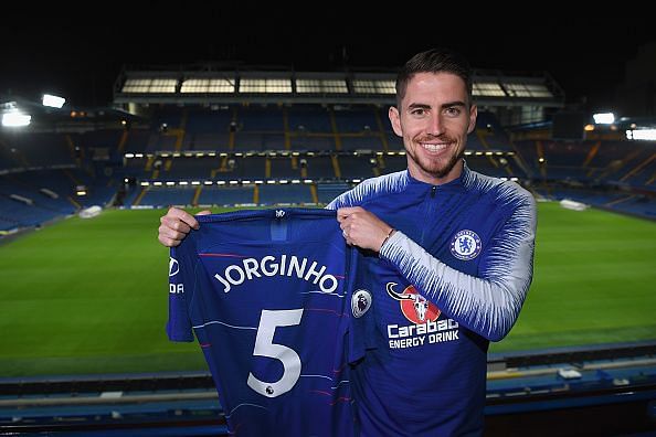 Chelsea Unveil New Signing Jorginho...