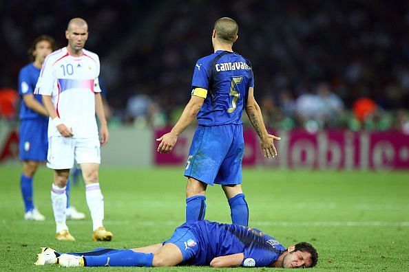 Zidane headbutt Materazzi