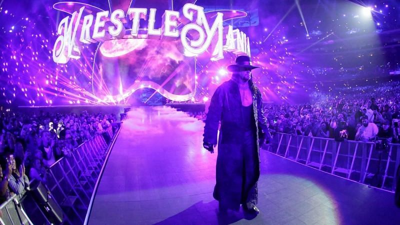 The Undertaker at WrestleMania 34