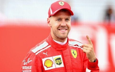 Vettel on pole in Germany, setback for Hamilton