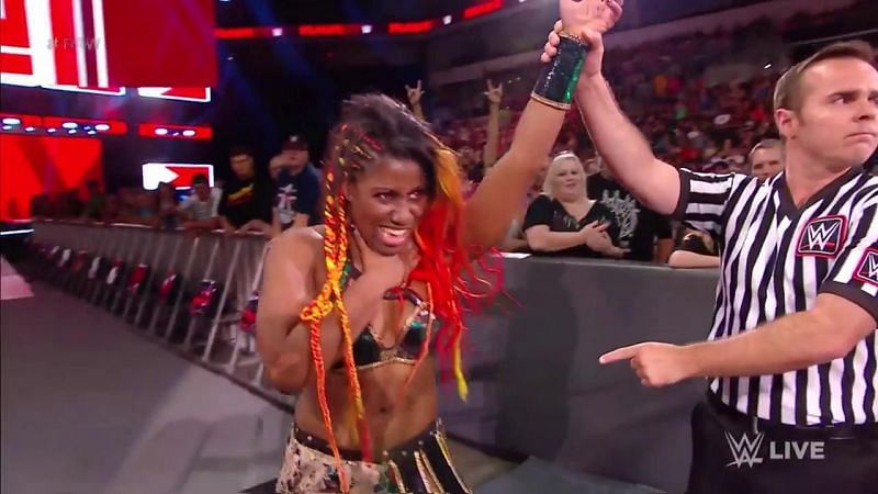 Ember picked up a quick victory on RAW