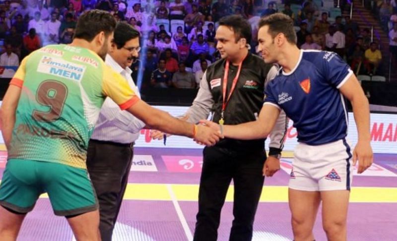 Patna Pirates vs. Dabang Delhi K.C. season 3.