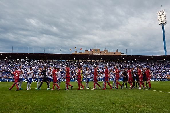 Real Zaragoza v CD Numancia - Segunda Division Play Off