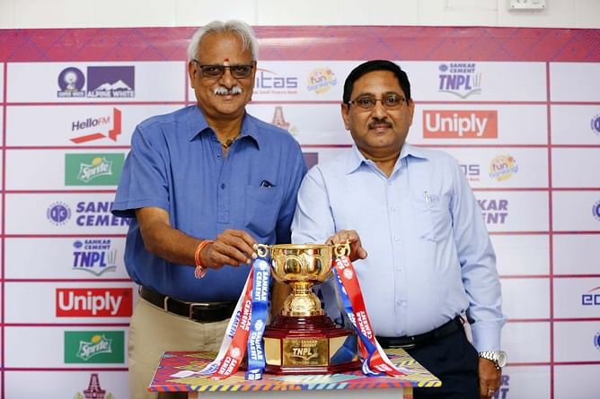 Sankar Cement - TNPL 2018 trophy unveiled