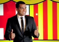 Barcelona's Brazilian defender Daniel Al